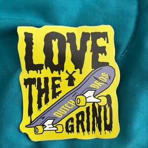 Dutch Bros Love the Grind Sticker